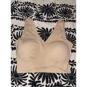 Calvin Klein Invisibles Lightly Lined V-Neck Bralette